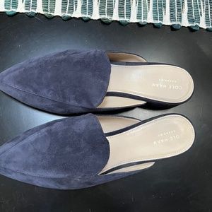 Cole Hahn navy blue slides size 10